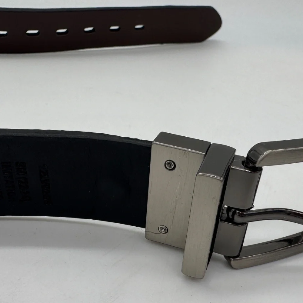 Boy's Levi's Faux Leather Black Belt 28.5 Adjustable 1 1/6 Width